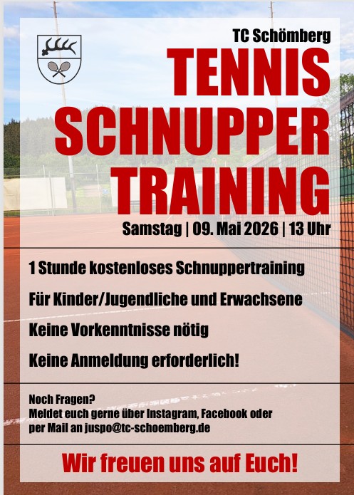 Tennis Schnuppertraining